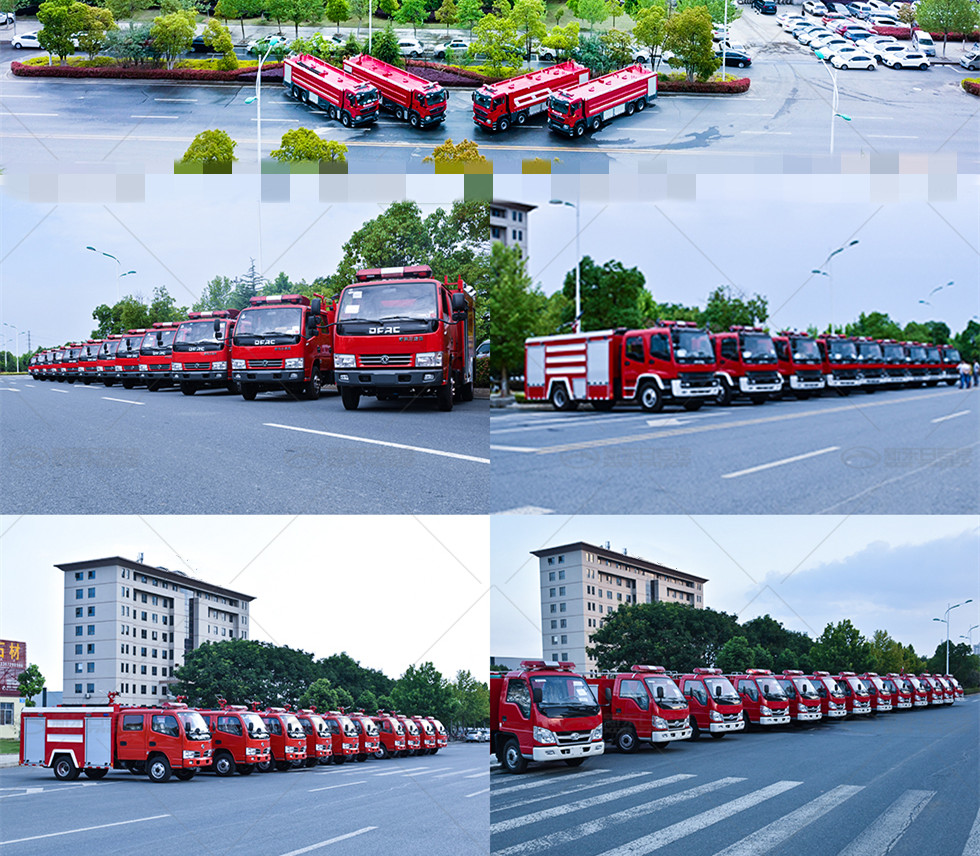 12噸奔馳壓縮空氣泡沫消防車