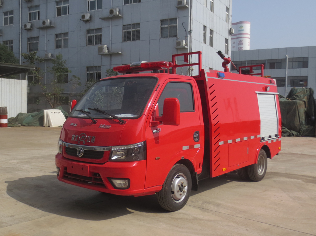 藍牌東風1噸單排水罐消防車