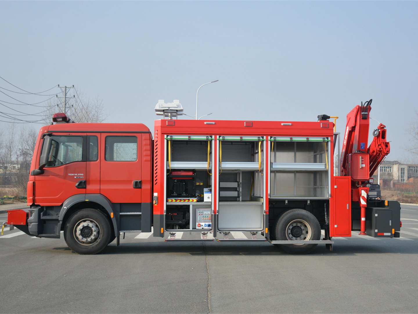 德國曼恩搶險(xiǎn)救援車