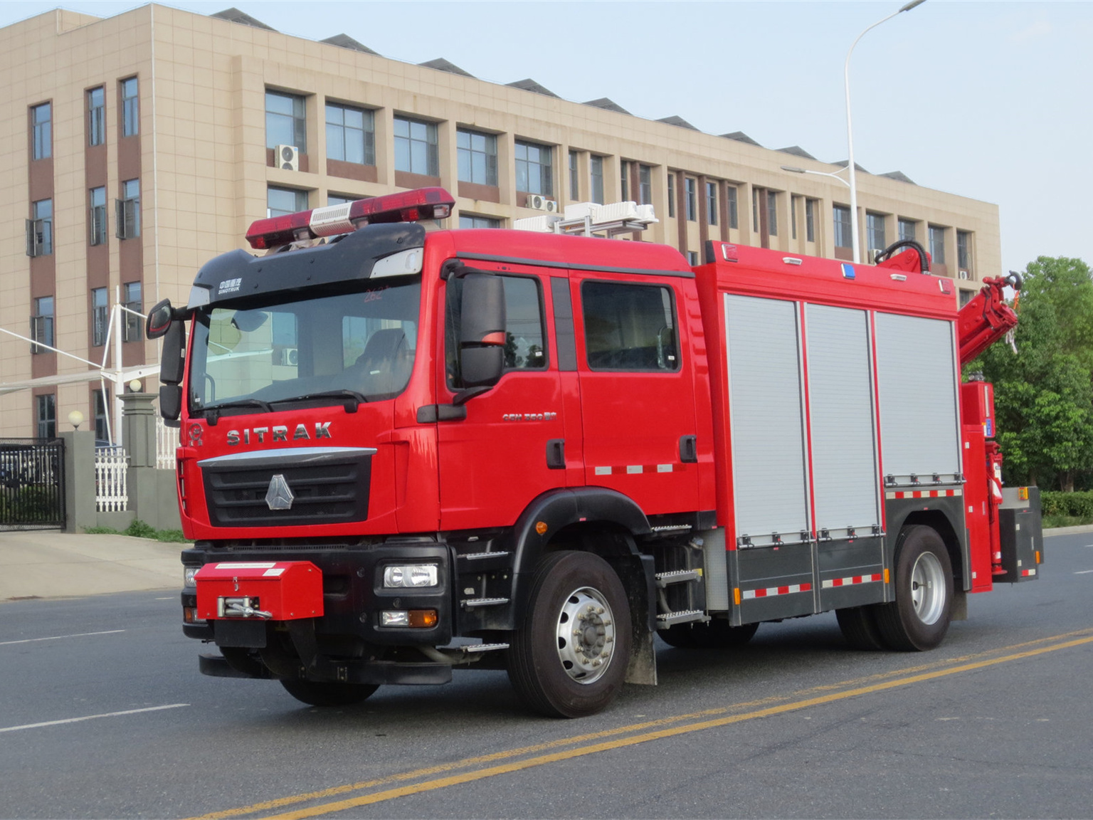 汕德卡單橋搶險救援車